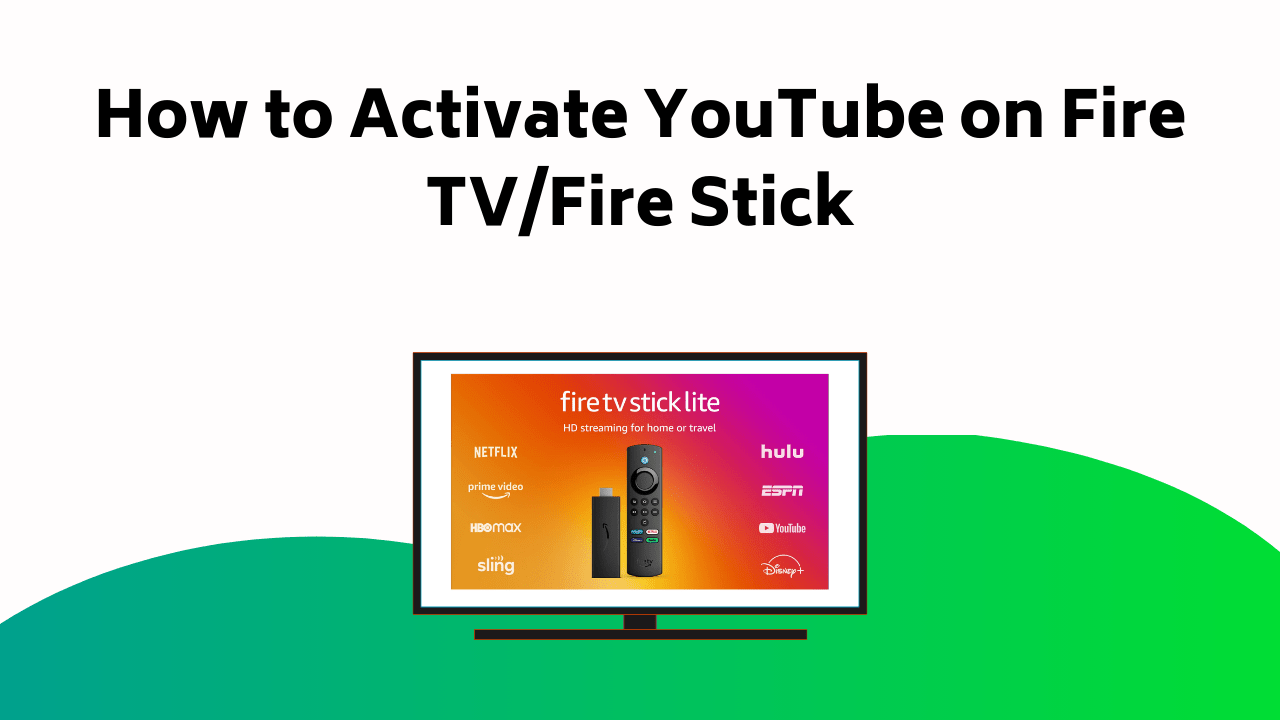 How To Activate You Tube On Fire TVFire Stick