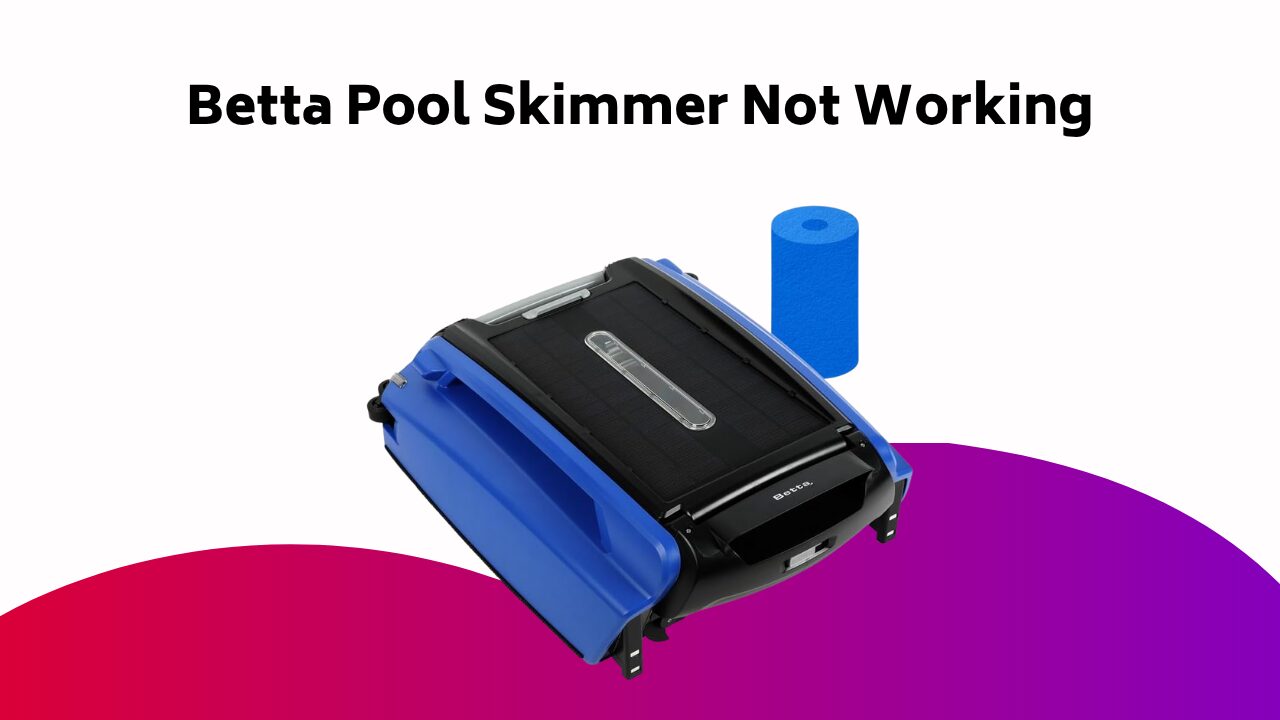 Betta Pool Skimmer Not Working