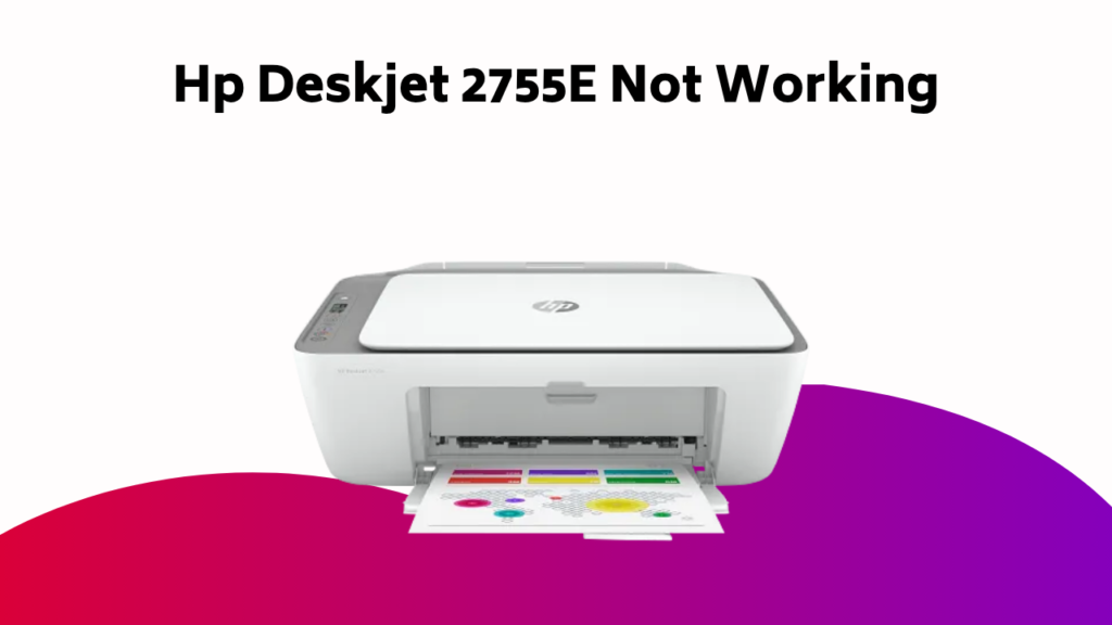 Hp Deskjet E Not Working