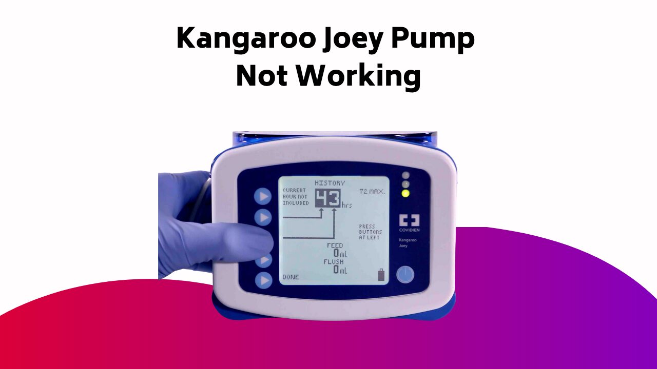 Kangaroo Joey Pump Not Working